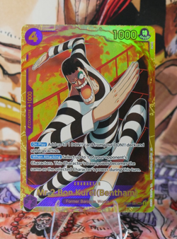 One Piece TCG The Best Vol. 2 PRB02 Mr.2.Bon.Kurei(Bentham) EB01-061 SEC Reprint - Image 1