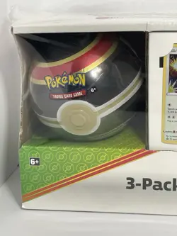 Pokemon TCG Costco Collector 3-Pack: Treasure Chest Tin/Lunch Box 2021 Nintendo - Image 2