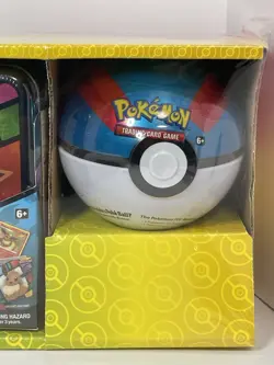 Pokemon TCG Costco Collector 3-Pack: Treasure Chest Tin/Lunch Box 2021 Nintendo - Image 5