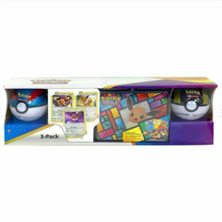 Pokemon TCG: Eevee Collector's Treasure Chest with 2 Poke Ball Tins (3-Pack) - Image 1