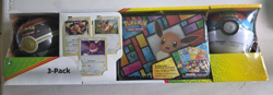 Pokemon TCG: Eevee Collector's Treasure Chest with 2 Poke Ball Tins (3-Pack) 820650101373 - Image 1
