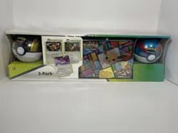 Pokemon TCG Costco Collector 3-Pack: Treasure Chest Tin/Lunch Box 2021 Nintendo - Image 1