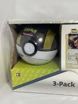 Pokemon TCG Costco Collector 3-Pack: Treasure Chest Tin/Lunch Box 2021 Nintendo - Image 2
