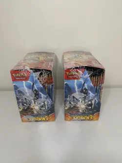 2x Pokemon TCG Scarlet & Violet Surging Sparks Booster Box - Brand New & Sealed - Image 2