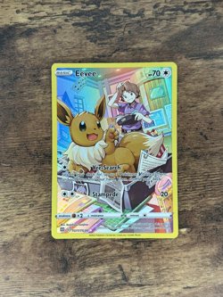 Pokemon TCG Eevee TG11/TG30 Brilliant Stars ⭐ SWSH LP Pokemon Card 2022 - Image 1