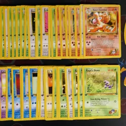 NM/HP (1st edition)COMPLETE Pokemon GYM CHALLENGE Set 91-Card UNCOMMON/COMMON ed - Image 5