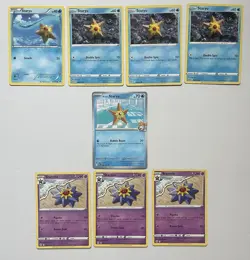Staryu Starmie Misty Pokemon Card Lot 8x Brilliant Stars XY Breakpoint DRI LP/NM - Image 1