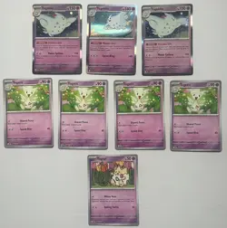 Togekiss Togetic Togepi Pokemon Card Lot 8x Obsidian Flames Surging Sparks NM - Image 1