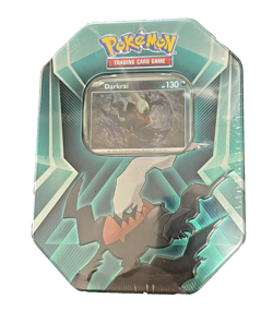 Pokemon TCG Darkrai Triple Whammy Tin Sealed w/ 3 Packs & Promo Cards NEW Sealed - Image 1