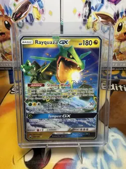 LP Rayquaza GX 109/168 2019 World Championships Non-Holo Pokemon TCG Card - Image 1