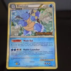Pokemon Blastoise 130HP 13/95 Hgss Promo Prerelease Holo Stage 2 TCG Card - Image 1