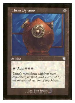 MTG - #168 Thran Dynamo (Retro Frame) - Commander: The Brothers' War - Image 1