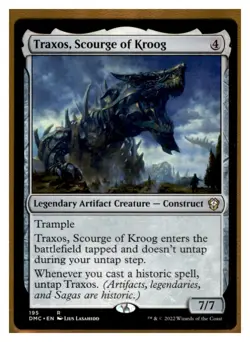 MTG - #195 Traxos, Scourge of Kroog - Commander: Dominaria United - Image 1