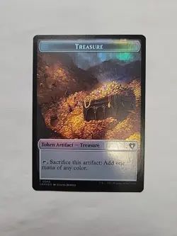 MTG - Elf Druid/Treasure Token Foil CMM #32 - Image 3