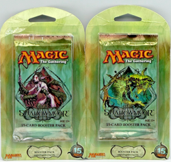 Lot of 2 Magic the Gathering Shadowmoor Booster Blister Pack NEW - Image 1