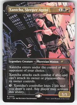 Xantcha, Sleeper Agent 24 R MTG Secret Lair Countdown Kit NM - Image 1