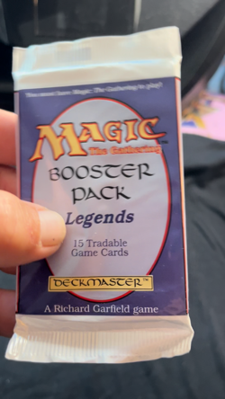 Magic the Gathering Legends Booster Factory Sealed - Image 2
