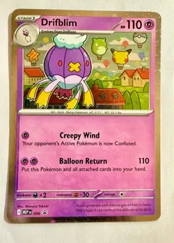 Drifblim 006 Black Star Promo 2025 Mega Evolution Pokemon Card TCG - Image 1