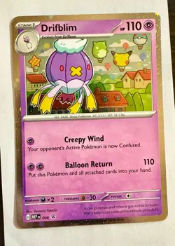 Drifblim 006 Black Star Promo 2025 Mega Evolution Pokemon Card TCG - Image 5
