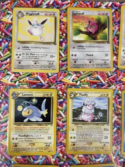 Vintage Pokemon Binder Collection Base Set NM-HP Condition 1999 WOTC TCG Lot #14 - Image 2