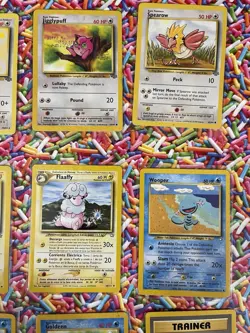 Vintage Pokemon Binder Collection Base Set NM-HP Condition 1999 WOTC TCG Lot #14 - Image 3