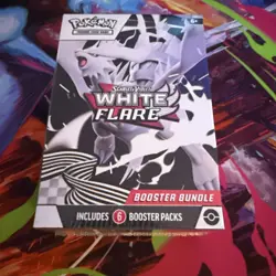 Pokemon TCG: Scarlet & Violet White Flare Booster Bundle 6 Packs Factory Sealed - Image 1