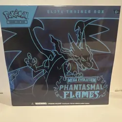 Pokemon Elite Trainer Box Mega Evolution Phantasmal Flames Charizard English - Image 1