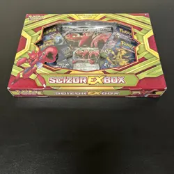POKEMON TCG: SCIZOR EX XY EVOLUTIONS COLLECTION BOX New Factory Sealed - Image 2
