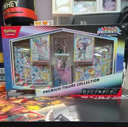 Pokemon TCG: Scarlet & Violet 8.5 Prismatic Evolutions Premium Figure Coll. NEW - Image 1