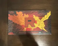 Pokemon TCG Team Rocket Moltres UPC (Ultra Premium Collection) Box SEALED - Image 1