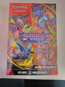 Pokemon Mega Evolution Phantasmal Flames Booster Bundle New/Sealed - Image 1