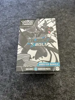 🔥 Factory Sealed Pokemon TCG Booster Bundle: Black Bolt (Scarlet & Violet) - Image 1