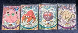 LOT OF 4 - 1999 POKEMON Topps TV Animation Edition Vintage JIGGLYPUFF #39 🔥 - Image 1