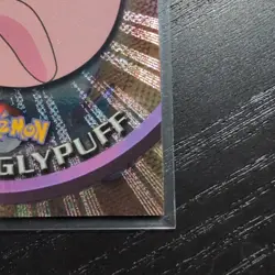 1999 Topps Pokemon TV #39 Jigglypuff (B) Silver Foil Black Logo (Rays 2nd Print) - Image 5
