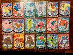 LOT OF (37) Vintage (1999) Topps Pokemon TV Animation Series 💥EX-NM💥(See Pics) - Image 2