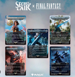MTG Secret Lair Final Fantasy Singles - Yuna Aero Cloud Tidus Magic Foil Gaia - Image 2
