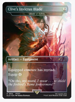 MTG Secret Lair Final Fantasy Singles - Yuna Aero Cloud Tidus Magic Foil Gaia - Image 4