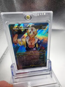 Tidus, Yuna's Guardian (Borderless) (Surge Foil) Commander: Final Fantasy Foil - Image 1
