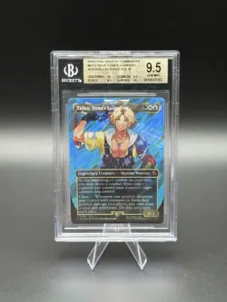 2025 Final Fantasy Commander Tidus, Yuna's Guardian Surge Foil #0213 BGS 9.5 - Image 1