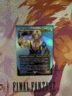 Tidus, Yuna's Guardian (Borderless) Commander: Final Fantasy Foil - Image 1