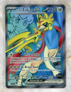 2025 Pokemon Scarlet & Violet JTG EN-Journey Together #176 Hop's Zacian ex UR - Image 1