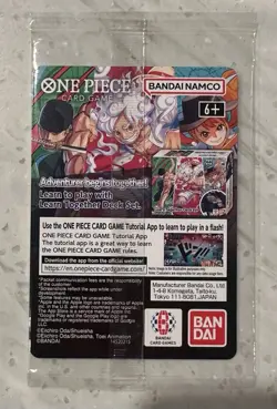 One Piece Monkey D. Luffy US Voyage College Basketball Promo Card (Sealed) - Image 2