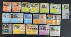 Pokemon SV10: Destined Rivals 300 Card EX, Holo, Reverse Holo Lot - Image 4