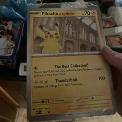 UK ONLY PROMO ! Pikachu At The Museum Jumbo Pokemon Card - GEM MINT SEALED - Image 1