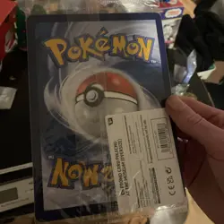 UK ONLY PROMO ! Pikachu At The Museum Jumbo Pokemon Card - GEM MINT SEALED - Image 2