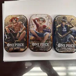 One Piece Card Game - Tin Pack Set Vol.2 (TS-02, OP13) x 3 READY TO SHIP - Image 1