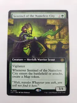 MTG Ixalan Sentinel of the Nameless City (Extended Art) LCI NM - Image 1