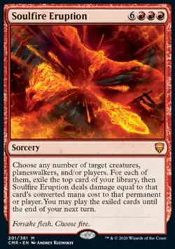 Magic the Gathering MTG Soulfire Eruption (201) Commander Legends NM - Image 1