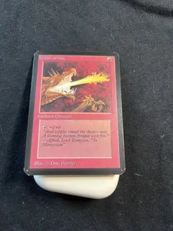 Magic the Gathering Firebreathing Alpha LP - Image 4