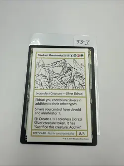 Slivdrazi Monstrosity Mtg Playtest Copy - Image 1
